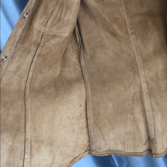 Vintage GAP genuine suede top/jacket - Picture 5 of 8